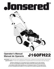 Jonsered J160FH22 Operator's Manual