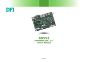 DFI KU551-BN-3965U User Manual