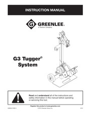 Textron Greenlee G3 Tugger Instruction Manual