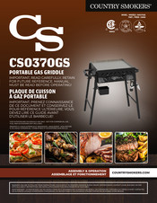 COUNTRY SMOKERS CS0370GS User Manual