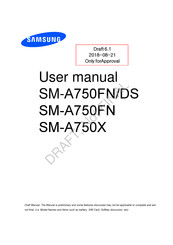 Samsung SM-A750X User Manual