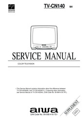 Aiwa TV-CN140NH Service Manual