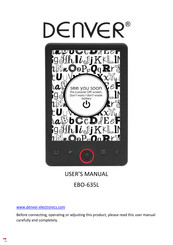Denver EBO-635L User Manual