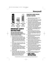 Honeywell HZ-385 Series Manual