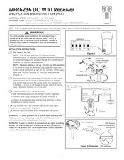 Fanimation WFR6236 Specification And Instruction Sheet