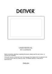 Denver PFF-1514W User Manual