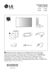 LG 43TA3E-B Quick Start Manual
