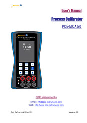 PCE Health and Fitness PCE-MCA 50-ICA User Manual