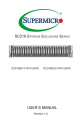 Supermicro SC216BE1C-R741JBOD User Manual