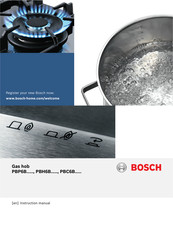 Bosch PBP6B Series, PBH6B Series, PBC6B Series Instruction Manual