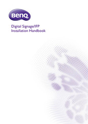 BenQ RM650K Installation Handbook
