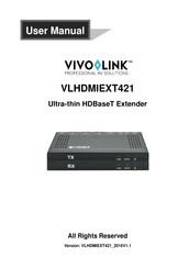 VivoLink VLHDMIEXT421 User Manual