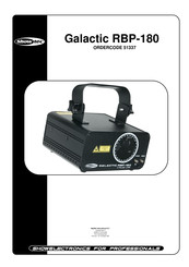 SHOWTEC Galactic RBP-180 Manual