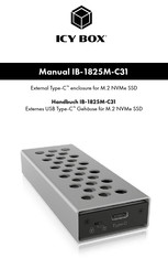 Icy Box IB-1825M-C31 Manual