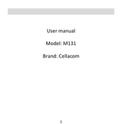 Cellacom M131 User Manual