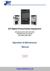 Jet Maxi Digital Plus MD131 Operation & Maintenance Manual