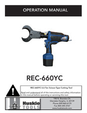 Huskie Tools REC-660YC Operation Manual