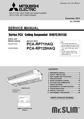 Mitsubishi Electric Mr. Slim PCA Series Service Manual