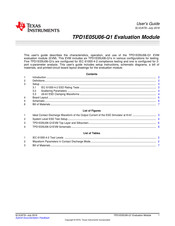 Texas Instruments TPD E05U06-Q1 Series User Manual