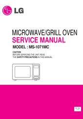 LG MS-1071MC Service Manual