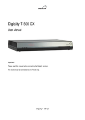 Digiality T-500 CX User Manual