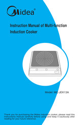 Midea MC-JEK13A Instruction Manual