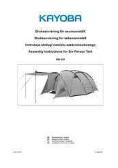 Kayoba 955-035 Assembly Instructions Manual
