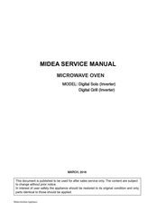 Midea Digital Solo Service Manual