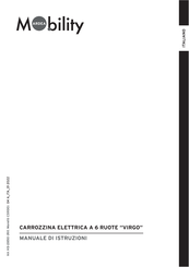 Moretti ARDEA Mobility VIRGO HS-2850 Instruction Manual