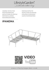 LifestyleGarden IPANEMA Assembly Instruction Manual