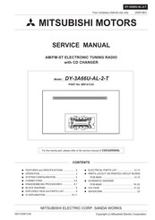 Mitsubishi MOTORS MN141332 Service Manual