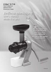 Keimling Naturkost Z-Star Z-710 User Manual