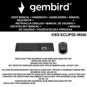 Gembird KBS-ECLIPSE-M500 User Manual