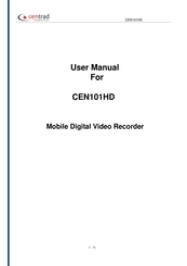 Centrad CEN101HD User Manual