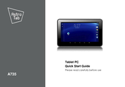Astro Tab A735 Quick Start Manual