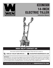 Wen TC0714 Instruction Manual