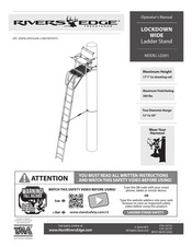 Rivers Edge Treestands LOCKDOWN WIDE LD201 Operator's Manual