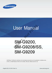 Samsung SM-G9200 User Manual