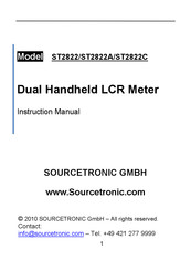 Sourcetronic ST2822 Instruction Manual