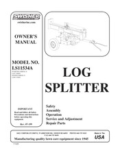Swisher LS11534A Owner's Manual