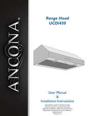 Ancona UCDI430 User's Manual & Installation Instructions