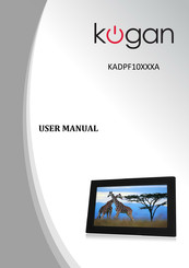 Kogan KADPF10XXXA User Manual