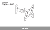 ACME MTSM13 Manual