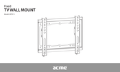 ACME MTSF11 Manual