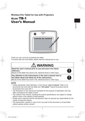 Hitachi TB-1R User Manual