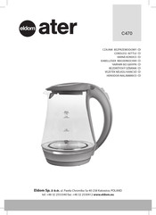 Eldom ater C470 Operating	 Instruction