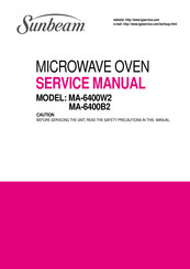 LG Sunbeam MA-6400W2 Service Manual