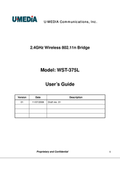 U-Media WST-375L User Manual