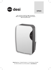 COLUMBIA VAC desi OP600 Instruction Manual