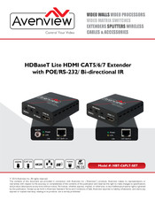 Avenview HBT-C6PLT-S Manual